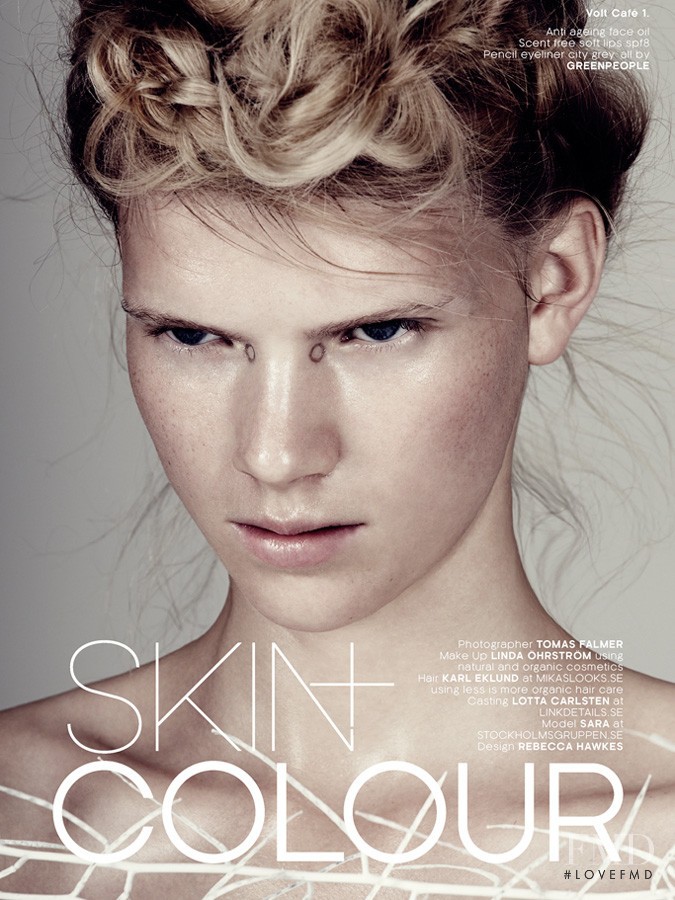 Sara Eirud featured in Skin Colour, July 2015