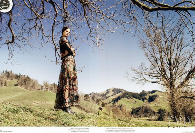 Anja Leuenberger featured in Die Squaw, May 2014