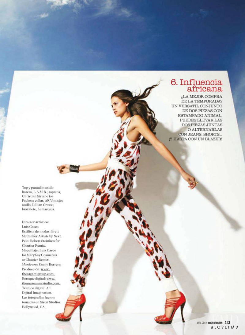 Anja Leuenberger featured in 6 Sexy Spring Trends, April 2012