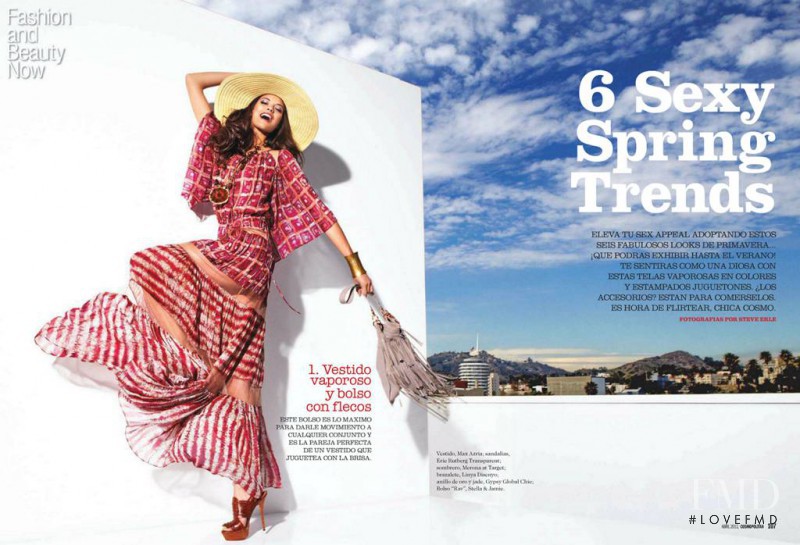 Anja Leuenberger featured in 6 Sexy Spring Trends, April 2012