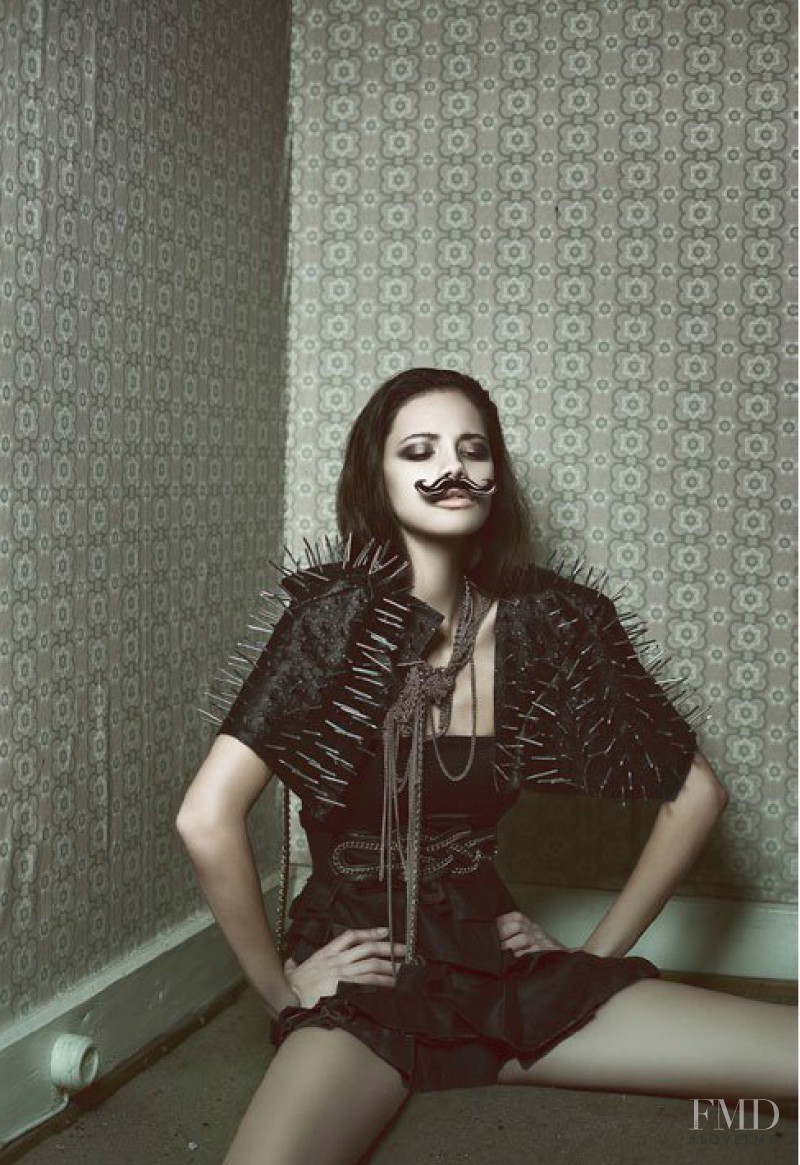 Anja Leuenberger featured in Misses Moustache, May 2012