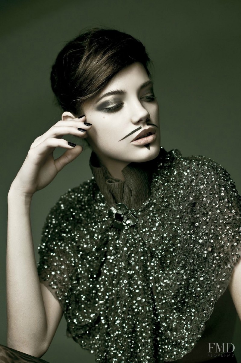 Anja Leuenberger featured in Misses Moustache, May 2012