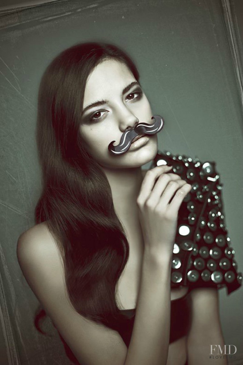 Anja Leuenberger featured in Misses Moustache, May 2012