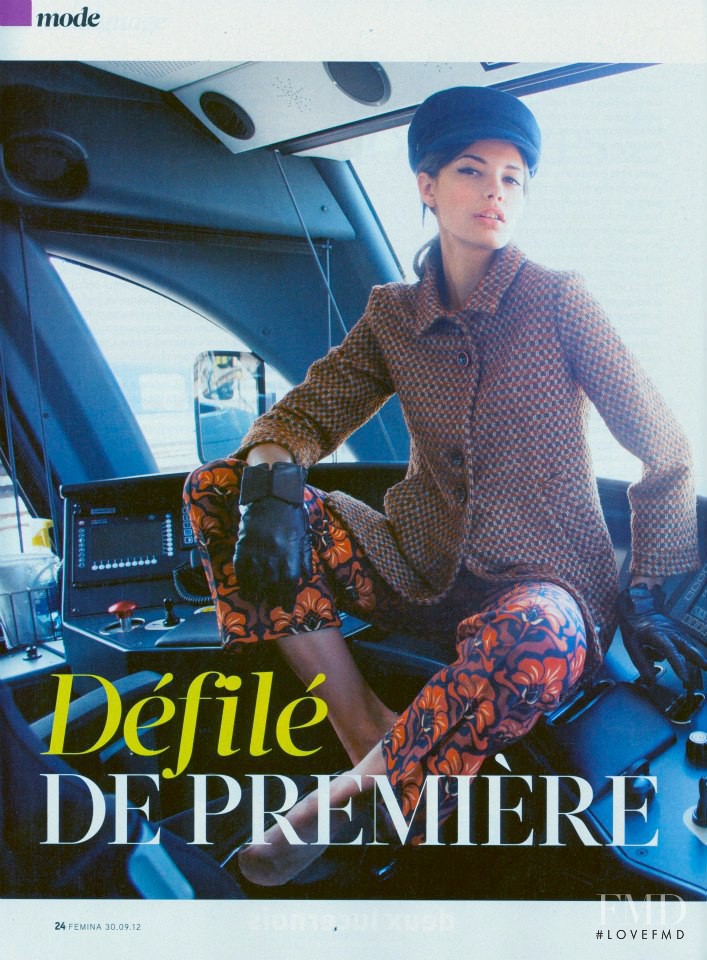 Anja Leuenberger featured in Defile De Premiere, October 2012