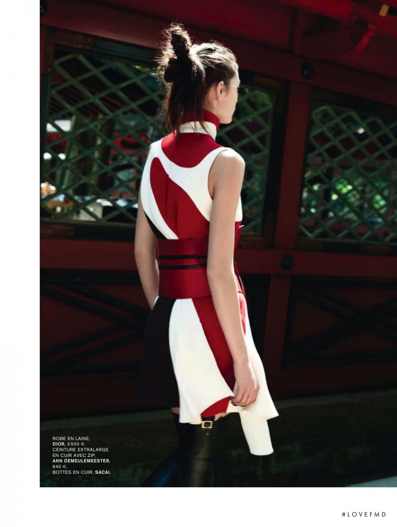 Yumi Lambert featured in Samourai Glamour, November 2015