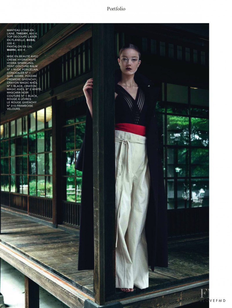 Yumi Lambert featured in Samourai Glamour, November 2015