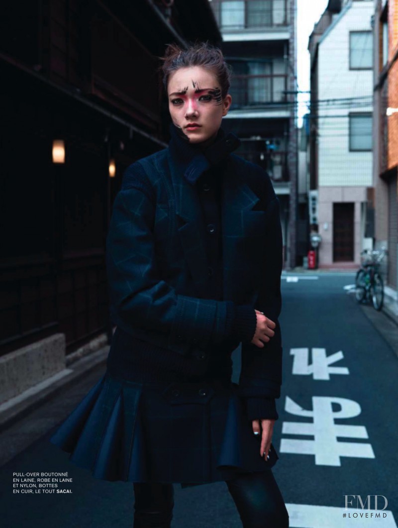 Yumi Lambert featured in Samourai Glamour, November 2015