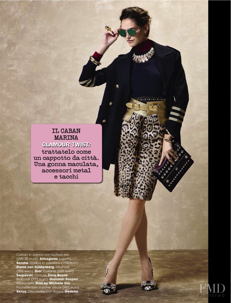 Iuliia Danko featured in Questione di styling, November 2015