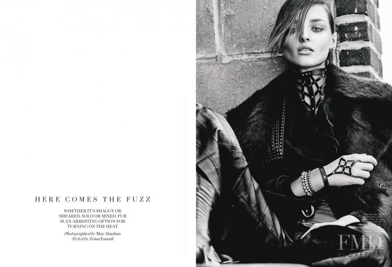 Daga Ziober featured in Here Comes The Fuzz, January 2016