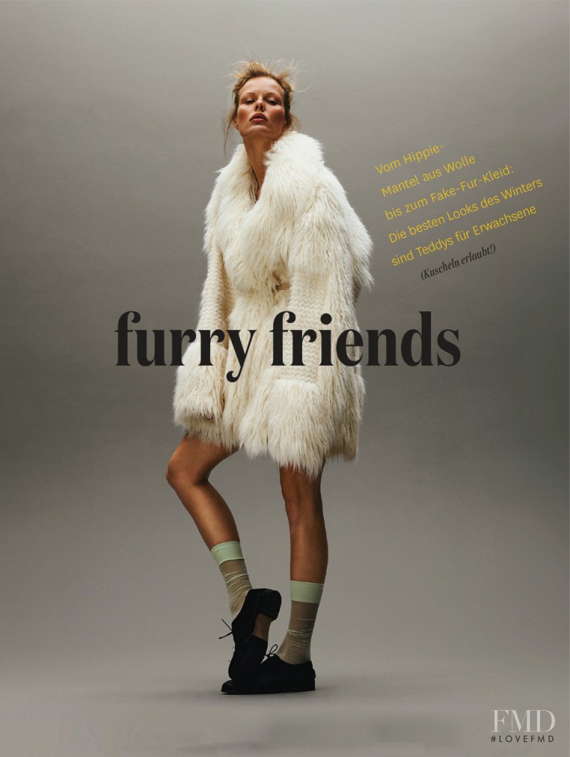 Marlijn Hoek featured in Furry Friends, December 2015