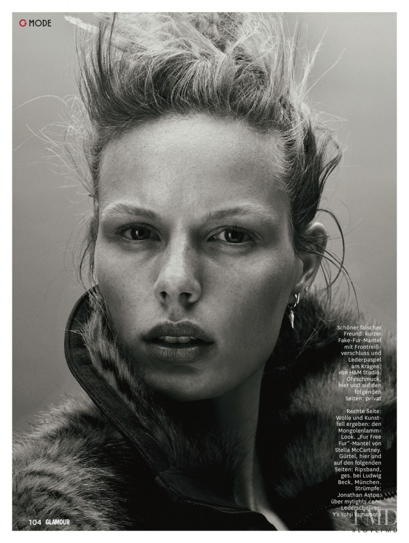 Marlijn Hoek featured in Furry Friends, December 2015