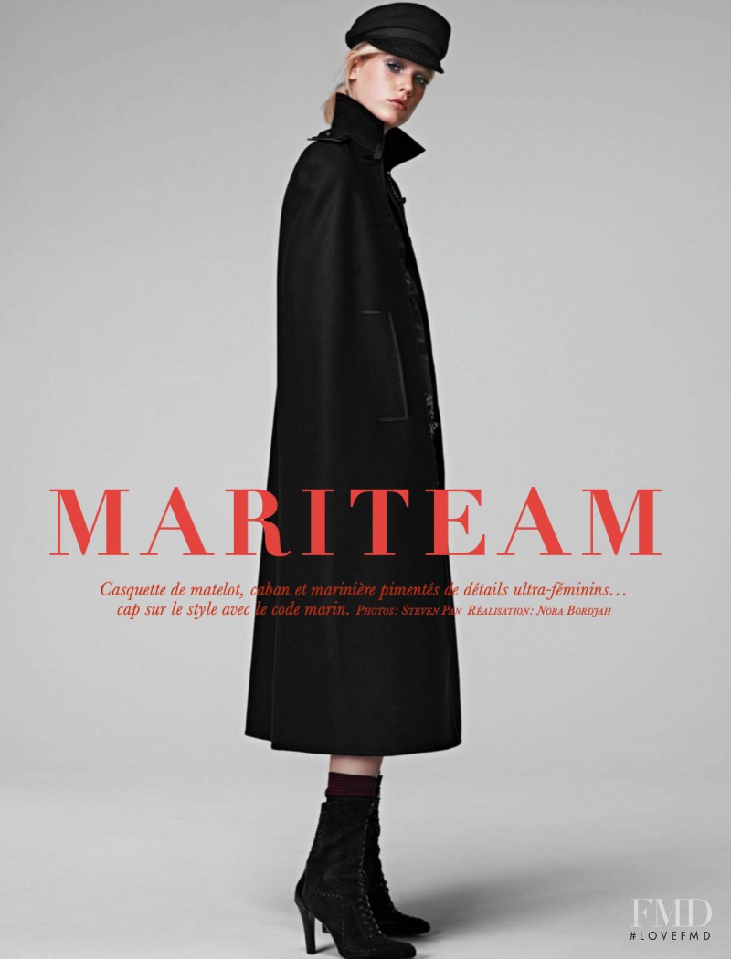 Charlene Hoegger featured in Mariteam, December 2015