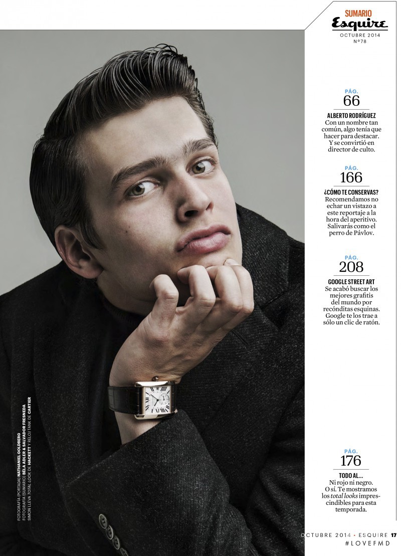 Esquire Spain - October 2014"Do Not Abandon Me", October 2014