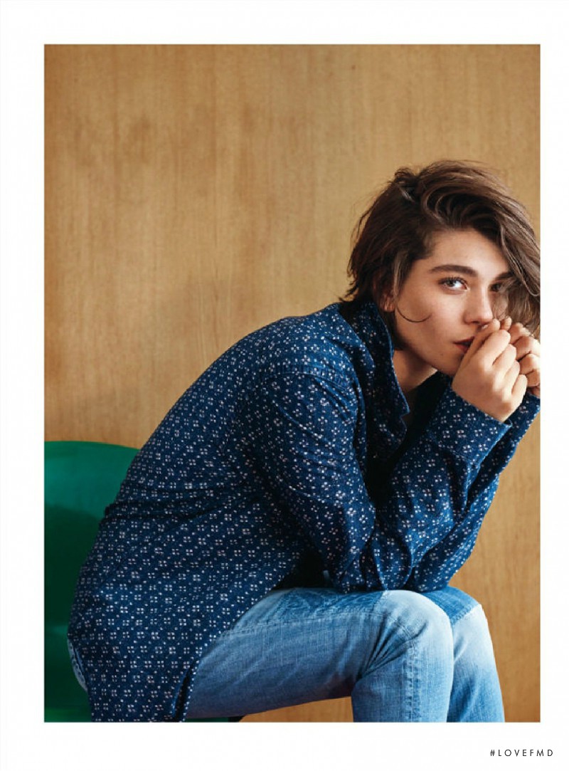 Steffy Argelich featured in Canadian Tuxedo, March 2015