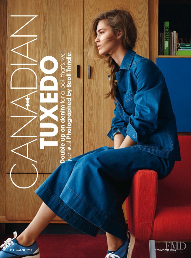 Julia Jamin featured in Canadian Tuxedo, March 2015