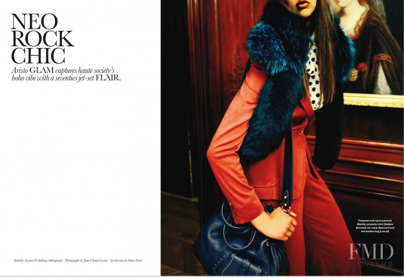 Addison Gill featured in Neo Rock Chic, November 2011