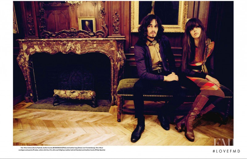 Addison Gill featured in Neo Rock Chic, November 2011