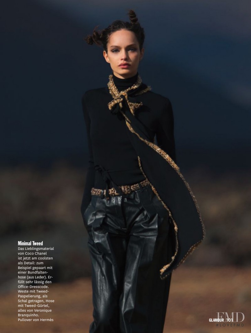 Luma Grothe featured in Black is Back, September 2015