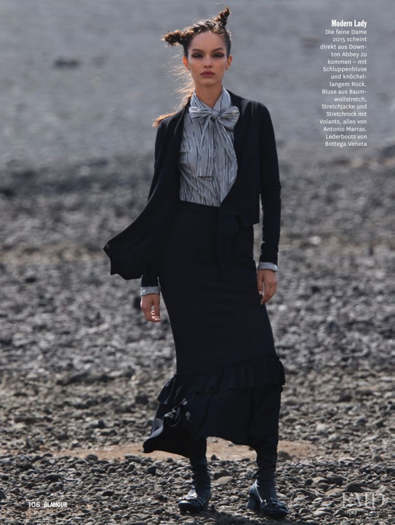 Luma Grothe featured in Black is Back, September 2015