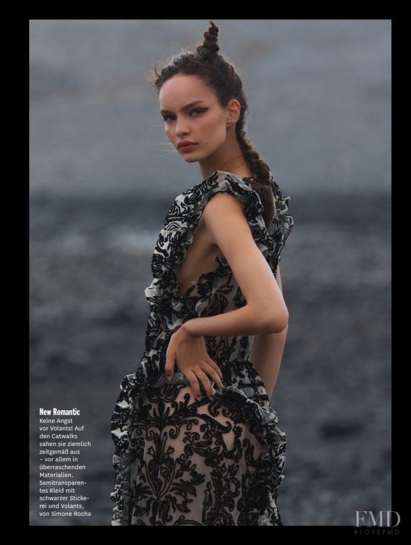 Luma Grothe featured in Black is Back, September 2015