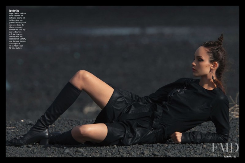 Luma Grothe featured in Black is Back, September 2015