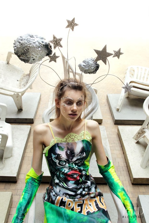 Eva Saadi Schimmel featured in CSM BA Fashion, June 2015