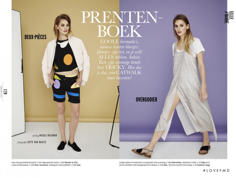 Eva Saadi Schimmel featured in Prentenboek, February 2014