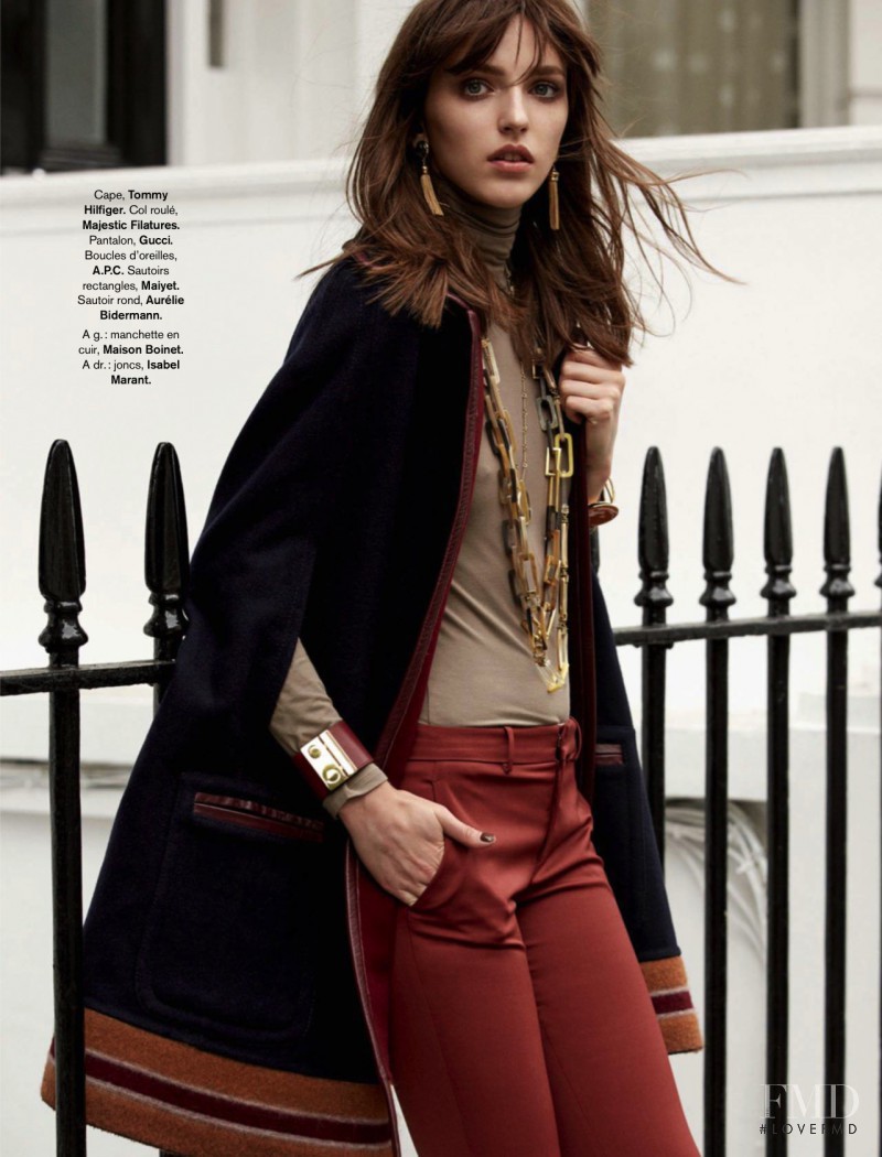 Sasha Antonowskaia featured in Chelsea Belle, November 2015