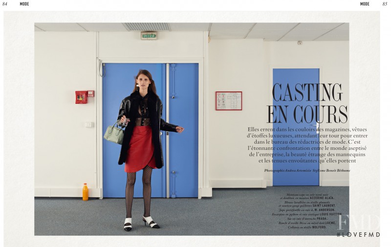Marie Piovesan featured in Casting en cours, September 2015