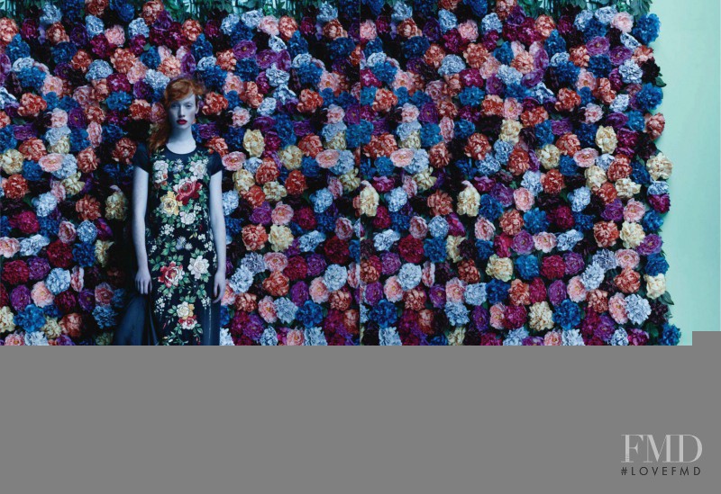 Chantal Stafford-Abbott featured in Floral Fantasy, September 2011
