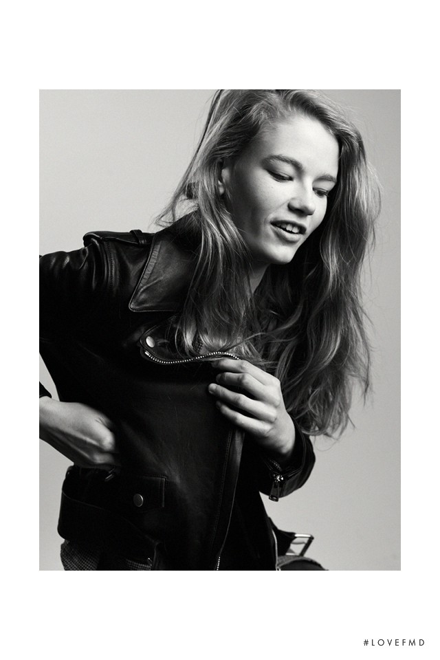 Hollie May Saker featured in My Girlfriends Leather Jacket, July 2014