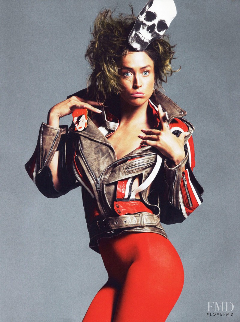 Raquel Zimmermann featured in Haute Couture, November 2011