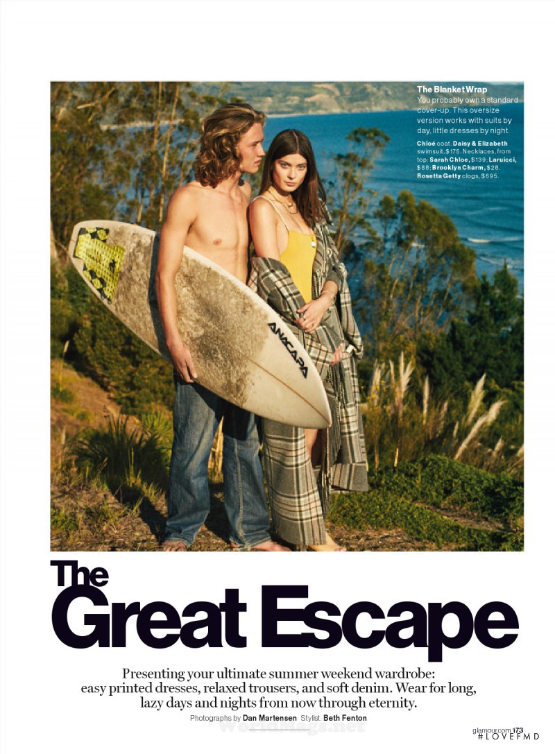 Larissa Hofmann featured in The Great Escape, June 2015
