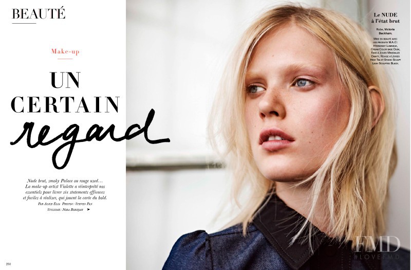 Charlene Hoegger featured in Un Certain Regard, October 2015