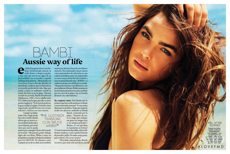 Bambi Northwood-Blyth featured in The Navy To Eternity, August 2015