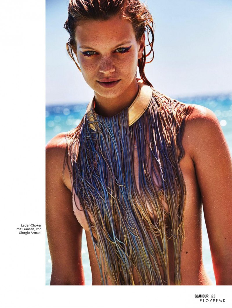 Nadine Leopold featured in Water World, July 2015