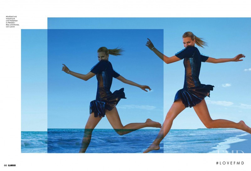 Nadine Leopold featured in Water World, July 2015
