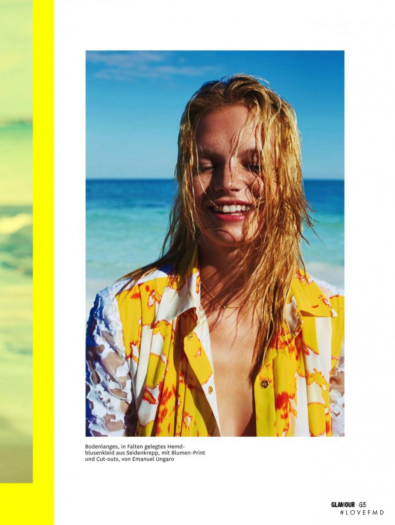 Nadine Leopold featured in Water World, July 2015