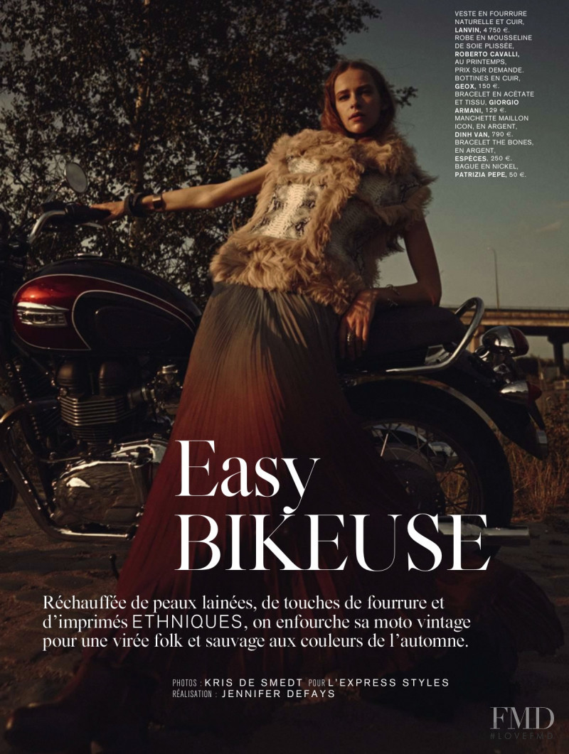 Luka van der Veken featured in Easy Bikeuse, November 2015