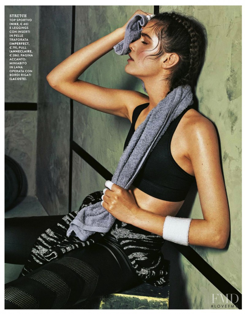 Kiki Boreel featured in Anima sportiva, November 2015