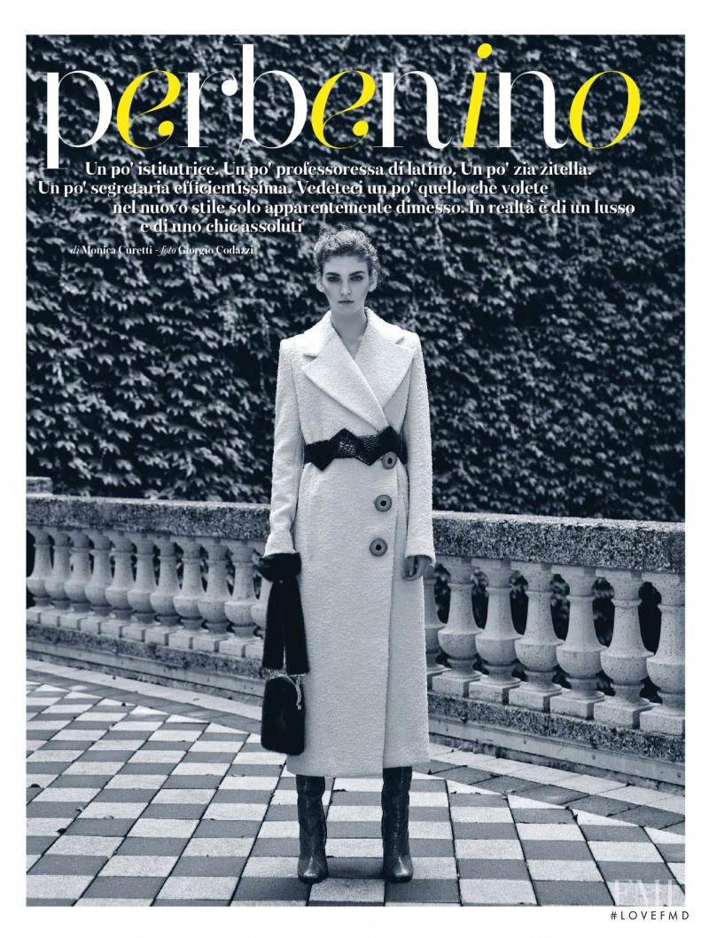 Anka Kuryndina featured in Perbenino, November 2015