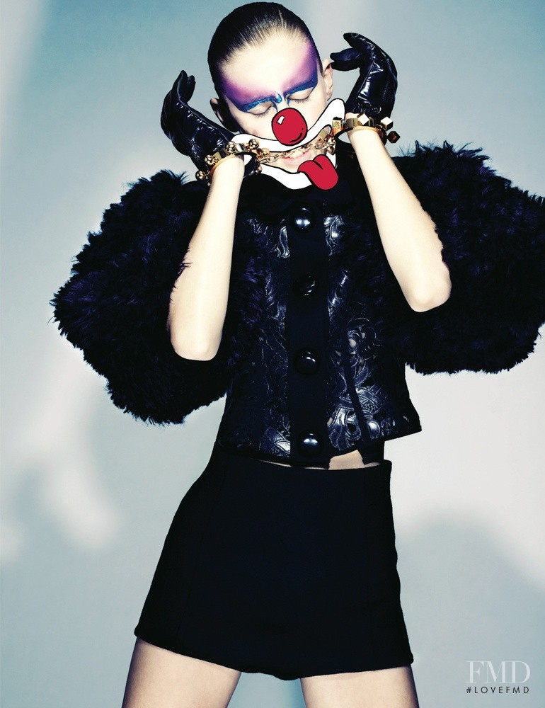 Marike Le Roux featured in Louis Vuitton, September 2011