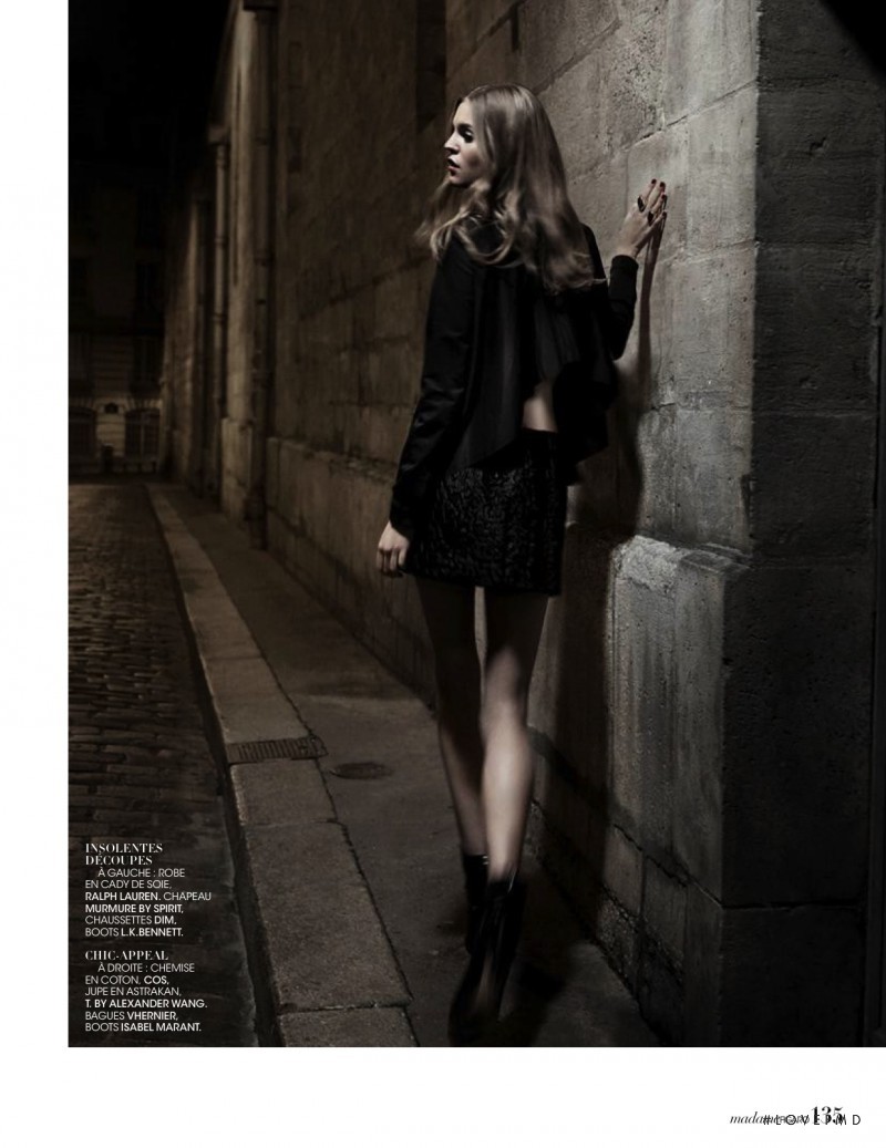 Dasha Matkova featured in Nuitparisienne, November 2015