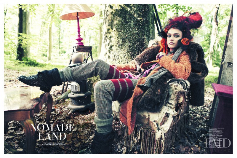 Madisyn Ritland featured in Nomade Land, October 2011
