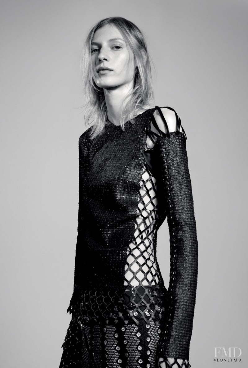 Julia Nobis featured in Nicolas Ghesquière, December 2015