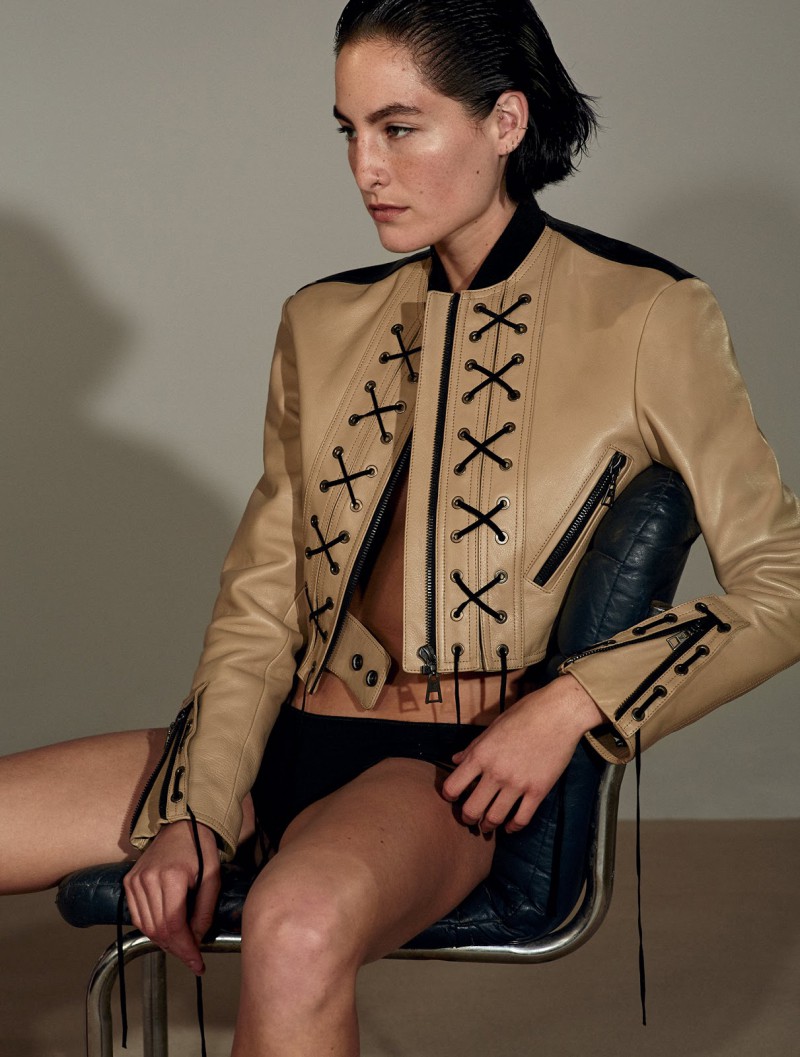 Heather Kemesky featured in Nicolas Ghesquière, December 2015