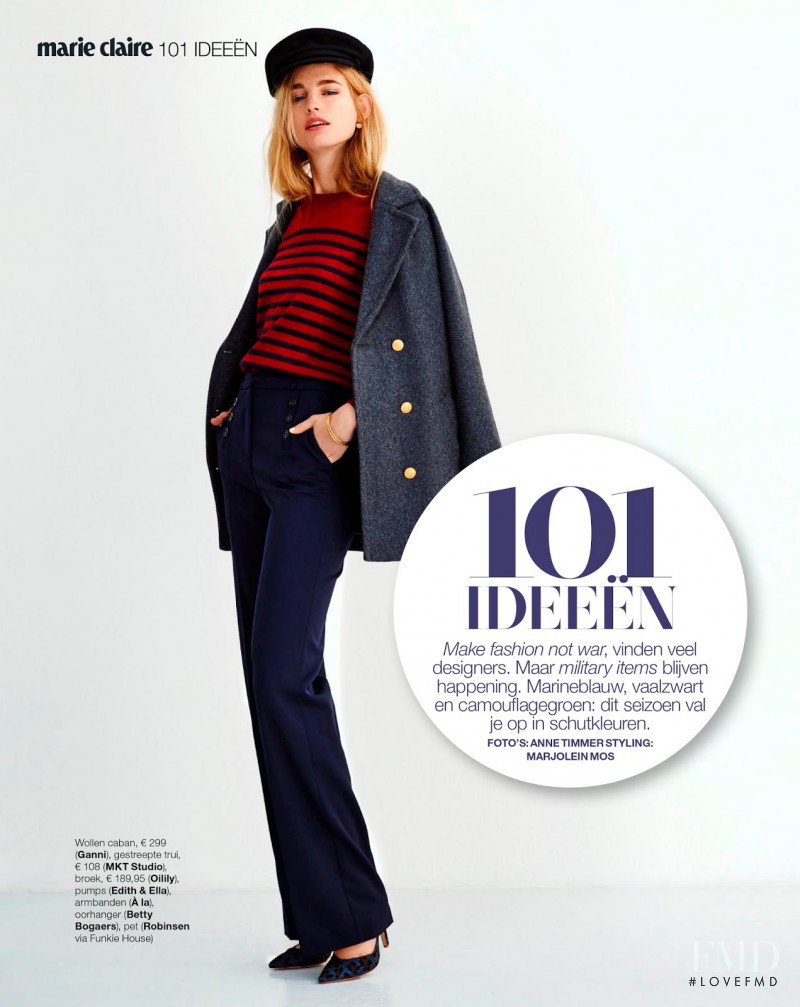 Elise Aarnink featured in 101 Ideeen, October 2015