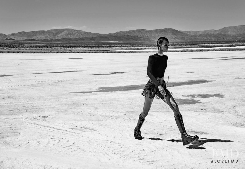 Liya Kebede featured in Walk This Way, December 2015