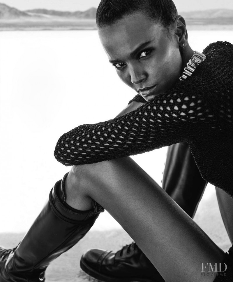 Liya Kebede featured in Walk This Way, December 2015