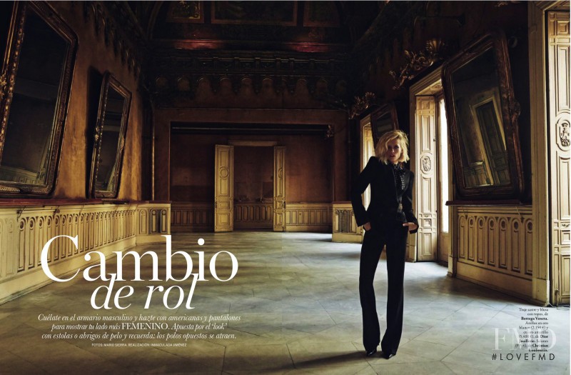 Tosca Dekker featured in Cambio del rol, December 2015